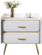 Load image into Gallery viewer, Bedside Table Nightstand Solid Wood with 2 Drawers Bedroom Storage Cabinet-GCC Home Center