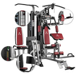 Load image into Gallery viewer, BH Fitness G159 TT4 Multi Station: Versatile 4-User Gym Machine with Professional Load System