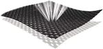 Load image into Gallery viewer, Black office chair back featuring a black mesh net cloth with a repeating geometric pattern for conference use