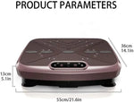 Load image into Gallery viewer, Brown Home Full Whole Body Power Vibration Plate Trainer Fitness Exercise Machine