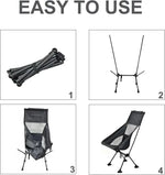 Load image into Gallery viewer, Camping Chair, Ultralight Folding Beach Chair, Heavy Duty Foldable Camping Chair with Carry Bag for Picnic-GCC Home Center