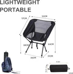 Load image into Gallery viewer, Camping Chair, Ultralight Folding Beach Chair, Heavy Duty Foldable Camping Chair with Carry Bag for Picnic-GCC Home Center