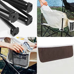 Load image into Gallery viewer, Camping Folding Chair, Heavy Duty Foldable Beach Chair with Cup Holder and Carrying Bag, Portable Camping Chair-GCC Home Center