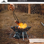 Load image into Gallery viewer, camping moon Portable Foldable Stainless Steel Bbq Charcoal Grill (MT-2)