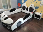 Load image into Gallery viewer, COOLBABY ZLJ1127 Children's Bed Boys Bed Car Style Single Bed-GCC Home Center