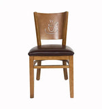 Load image into Gallery viewer, Jilphar Furniture Coffee Designed Wooden Dining Chair JP1006-GCC Home Center