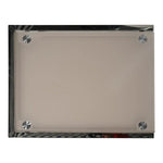Load image into Gallery viewer, Coffee Table made with Tempered Glass And Stainless Steel Frame - Silver & White-GCC Home Center