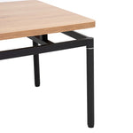 Load image into Gallery viewer, Coffee Table with Engineered Wood Top and Metal Frame