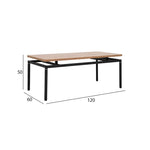 Load image into Gallery viewer, Coffee Table with Engineered Wood Top and Metal Frame