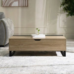 Load image into Gallery viewer, Coffee Table with Smart Lift-Top Mechanism and Hidden Storage