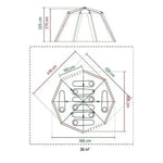 Load image into Gallery viewer, Coleman Octagon BlackOut Tent – 8 Person