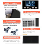 Load image into Gallery viewer, Commercial Ice Maker Machine 55kg 68kg 80kg/24h,Out of Ice 36 45 66 Pieces,Large Ice Machine,Self Cleaning,Ice Storage: 15kg/1580 Pieces,For Families, Restaurants, Bars,55KG