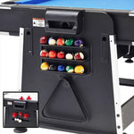 Load image into Gallery viewer, 4 in 1 DGMT-3005 7ft Blue Pool Table Billiard + Air Hockey + Tennis Table-GCC Home Center