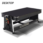 Load image into Gallery viewer, 4 in 1 DGMT-3005 7ft Blue Pool Table Billiard + Air Hockey + Tennis Table-GCC Home Center