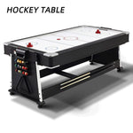 Load image into Gallery viewer, 4 in 1 DGMT-3005 7ft Blue Pool Table Billiard + Air Hockey + Tennis Table-GCC Home Center