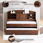 Load image into Gallery viewer, Cooper Single Cabin Bed with Pull-Out Bed - 90x190 cm-GCC Home Center