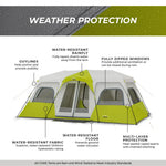 Load image into Gallery viewer, Core 12 Person Instant Cabin Tent β 18' Γ 10'