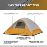 Load image into Gallery viewer, Core 3 Person Dome Backpacking Tent – 7' × 7'