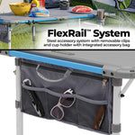Load image into Gallery viewer, Core 4 Foot Outdoor Table with Flex Rail – Portable, Outdoor Prep Table, Camping Table