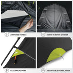 Load image into Gallery viewer, Core 9 Person Instant Cabin Blackout Tent β 14' x 9'