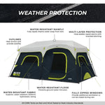 Load image into Gallery viewer, Core 9 Person Instant Cabin Blackout Tent β 14' x 9'