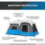 Load image into Gallery viewer, Core 9 Person Lighted Instant Cabin Tent β 14' x 9'