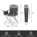 Load image into Gallery viewer, Core Quad Mesh Chair – Breathable Comfort for Outdoor And Camping