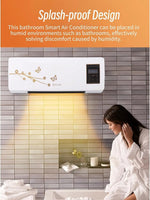 Load image into Gallery viewer, Cuifati Portable Air Conditioner, Mini AC Wall Mounted Cooling and Heating Fan, Portable Touch Control Low Noise Air Conditioner for Indoor Outdoor