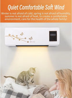 Load image into Gallery viewer, Cuifati Portable Air Conditioner, Mini AC Wall Mounted Cooling and Heating Fan, Portable Touch Control Low Noise Air Conditioner for Indoor Outdoor