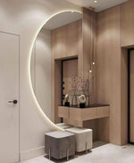 Load image into Gallery viewer, Customize Half Moon Mirror Dressing Table-GCC Home Center