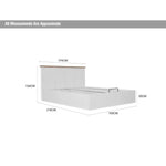 Load image into Gallery viewer, Davy Queen Bed (With Hydraulic Storage)
