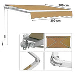 Load image into Gallery viewer, Deck Sunshade 300 cm (L) x 200 cm (W)-GCC Home Center