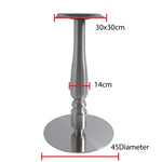 Load image into Gallery viewer, Jilphar Furniture Decorative column round stainless steel Table Base JP3045-GCC Home Center
