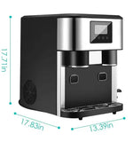 Load image into Gallery viewer, Desktop commercial household small ice maker ice making crushed ice cold water three
