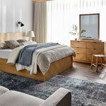 Load image into Gallery viewer, Dressing Table With 6-Drawer Dresser And Mirror, Vanity Table With Storage-GCC Home Center