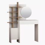 Load image into Gallery viewer, Dressing Table With Mirror And Storage, Four Shelves For Organization, Modern Touch For Bedroom-GCC Home Center
