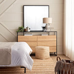 Load image into Gallery viewer, Dressing Table with Mirror, Elegant Design With Six Drawers For Organized Storage-GCC Home Center