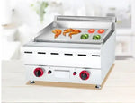 Load image into Gallery viewer, Electric Stainless Steel Tabletop Burger Griddle with Adjustable Temperature Control - Electric Tabletop