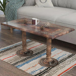 Load image into Gallery viewer, Elegant Hand Carved Solid Wood Coffee Table