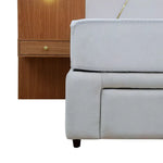 Load image into Gallery viewer, Elegant King Size Bed with Storage, Built-in lamp And Drawer