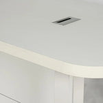 Load image into Gallery viewer, Elegant Meeting Table, Office Desk For Workstations - White-GCC Home Center
