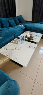 Load image into Gallery viewer, Elegant Modern Nesting Coffee Table Set (Pack of 2)