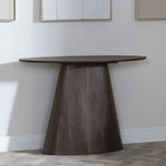 Load image into Gallery viewer, Elegant Oval Console Table With a Modern-Classic Design