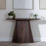Load image into Gallery viewer, Elegant Oval Console Table With a Modern-Classic Design