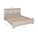 Load image into Gallery viewer, Elegant Queen Bed - 160x200 cm