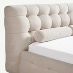 Load image into Gallery viewer, Elegant Queen Bed 160x200cm – Beige