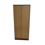 Load image into Gallery viewer, Elegant Wooden 2-Door Wardrobe with Drawer & Hanging Rod - Space-Saving Wenge Finish Closet for Bedroom Storage-GCC Home Center