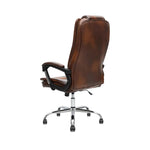 Load image into Gallery viewer, Ergonomic Black Faux Leather Office Chair with Lumbar Support - Adjustable Height, 360° Swivel, and Comfortable High-Density Cushion-GCC Home Center