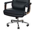 Load image into Gallery viewer, Ergonomic Design High Back Leather Office Chair With Height Adjustable And Swivel Wheels-GCC Home Center