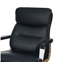 Load image into Gallery viewer, Ergonomic Design High Back Leather Office Chair With Height Adjustable And Swivel Wheels-GCC Home Center